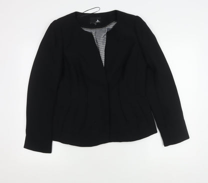 Next Women's Black Suit Jacket Size 12 Regular