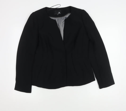 Next Women's Black Suit Jacket Size 12 Regular