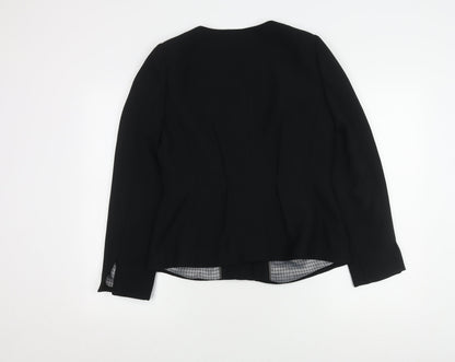 Next Women's Black Suit Jacket Size 12 Regular