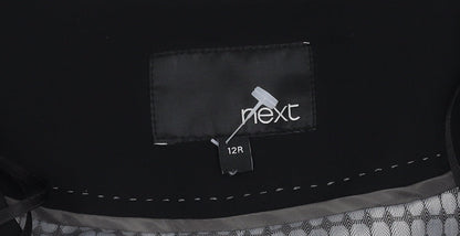 Next Women's Black Suit Jacket Size 12 Regular