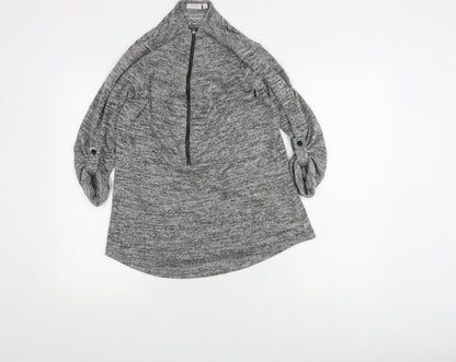Womens UK Size S Fransa Grey  Jumper