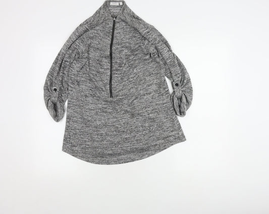 Womens UK Size S Fransa Grey  Jumper