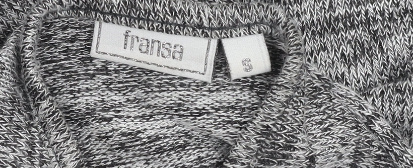 Womens UK Size S Fransa Grey  Jumper