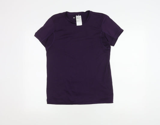 Mountain Essentials Women's Purple T-Shirt Size M