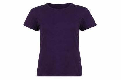 Womens UK Size M Mountain Essentials Purple  T-Shirt