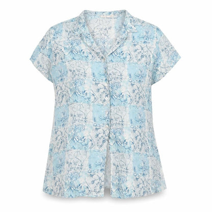 BHS Women's Multicoloured Viscose Blouse XS