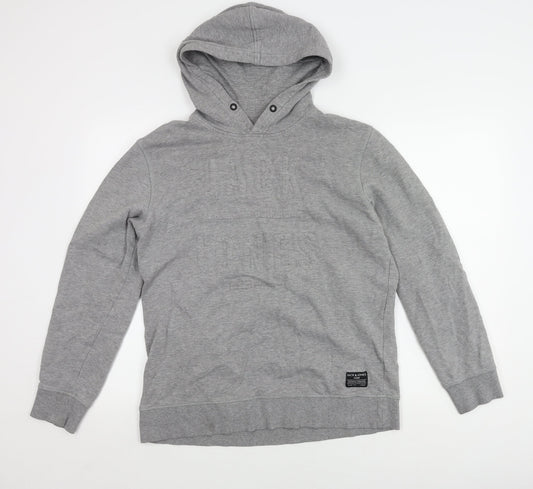 Mens UK Size 1X JACK & JONES Grey  Hoodie