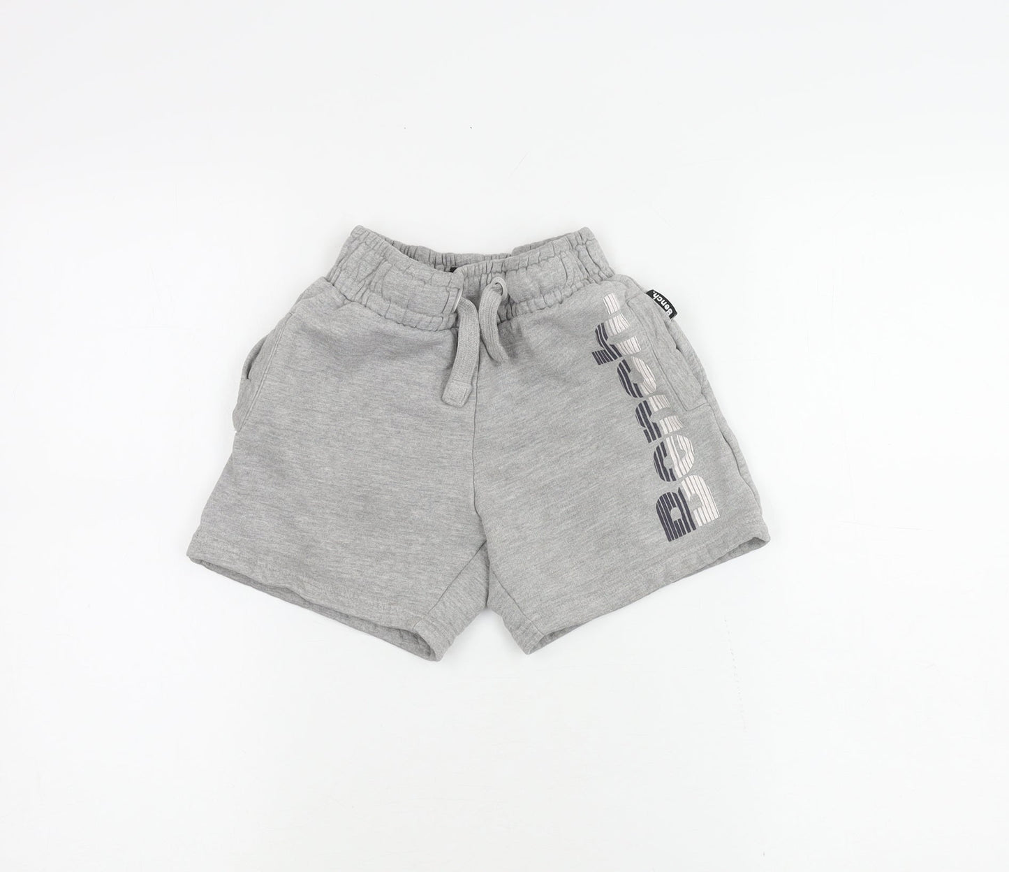 Bench Boys Grey Sweat Shorts, Size 6, Casual Summer Wear