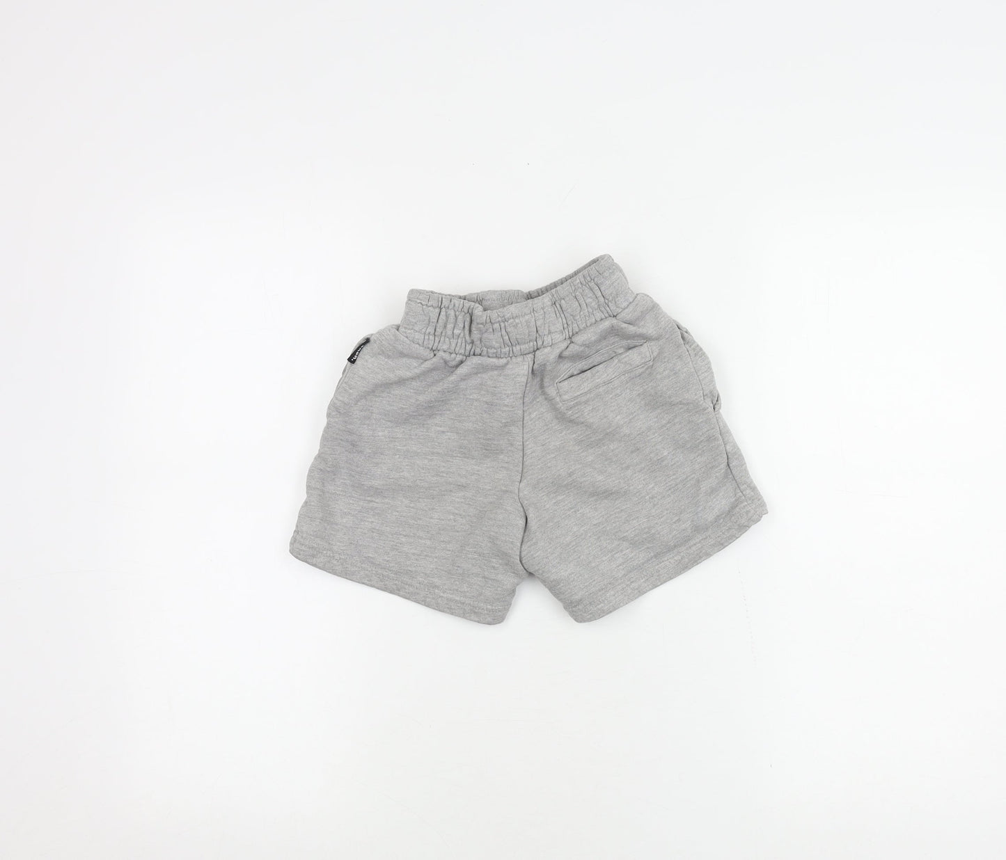 Bench Boys Grey Sweat Shorts, Size 6, Casual Summer Wear
