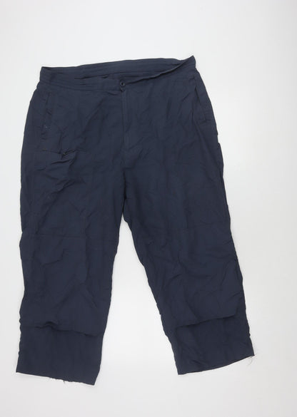 Wynmaster Men's Blue Waterproof Rain Trousers, L