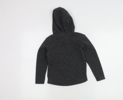 Dare2b Boys Grey Hoodie, Casual, 6-7 Years, Hooded Logo