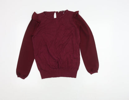 Womens UK Size S Oasis Red  Jumper