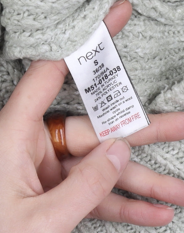 Womens UK Size S NEXT Ivory Pullover Jumper