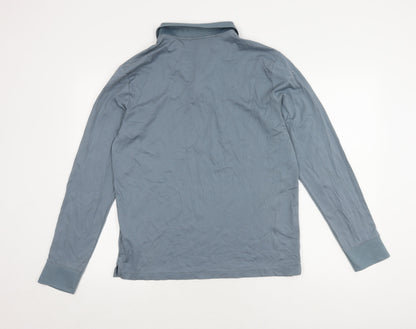 Calvin Klein Men's L Slim Fit Long Sleeve Polo