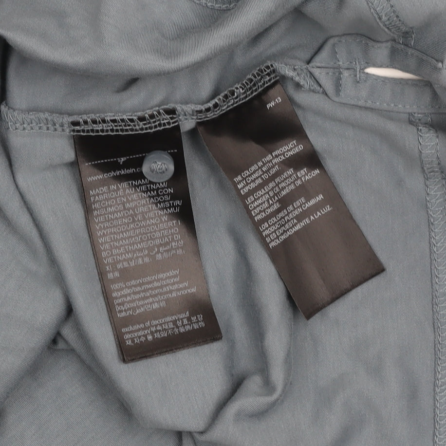 Calvin Klein Men's L Slim Fit Long Sleeve Polo