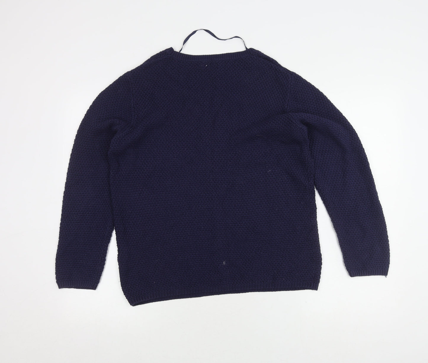 Womens UK Size 10 Damart Blue  Jumper