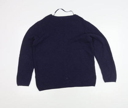 Womens UK Size 10 Damart Blue  Jumper