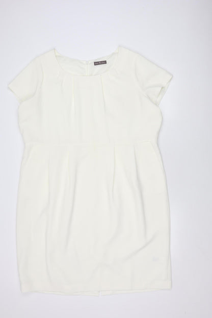 Marks and Spencer Women’s Ivory Dress, Size 24