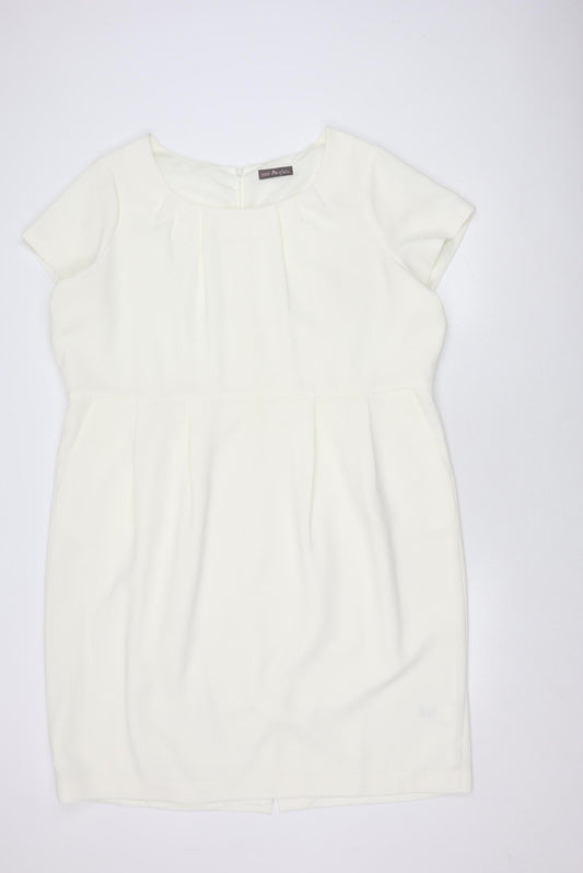 Marks and Spencer Women’s Ivory Dress, Size 24