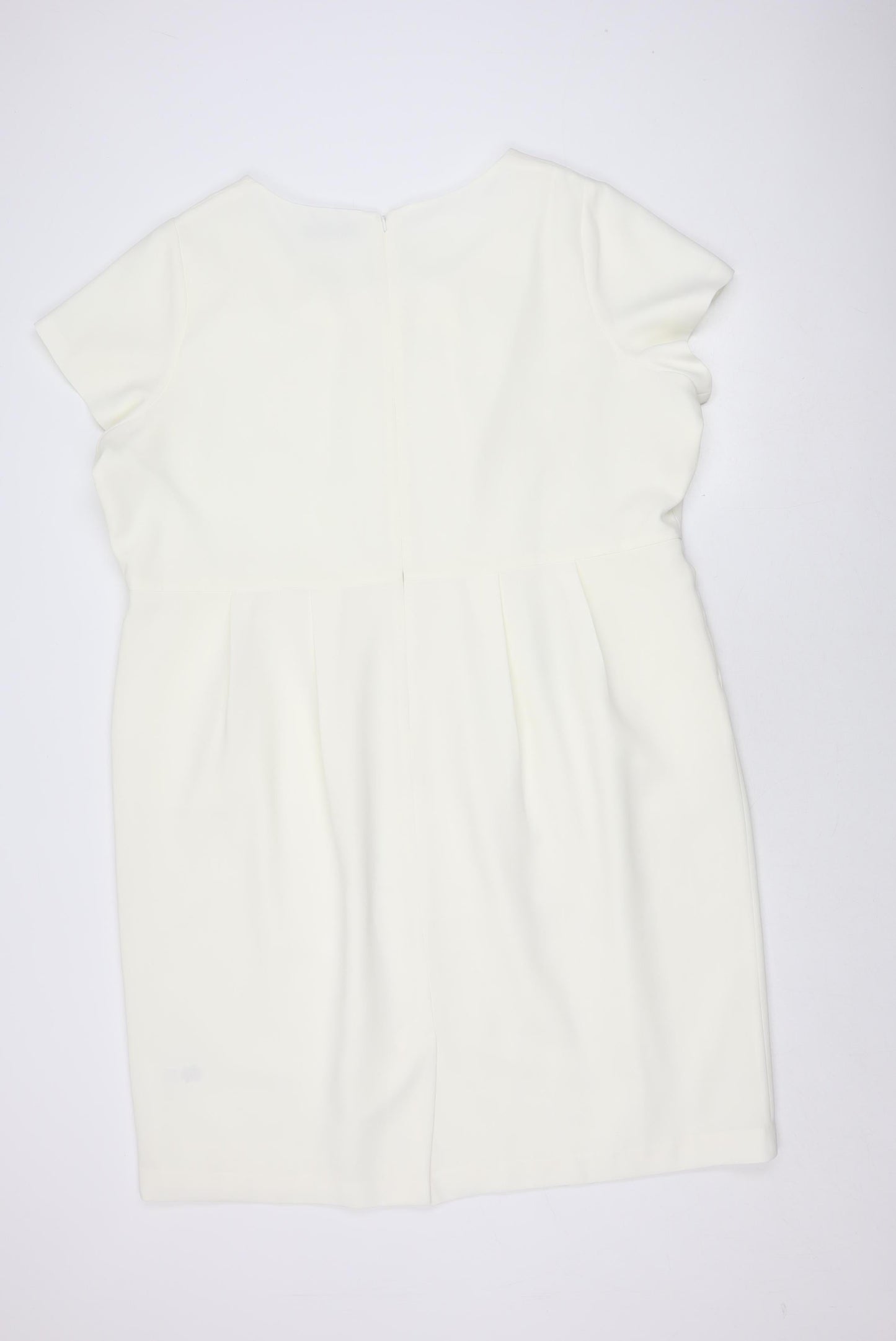 Marks and Spencer Women’s Ivory Dress, Size 24