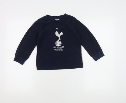 Official Merchandise Boys Blue Pullover Football Sweatshirt 4-5 Years