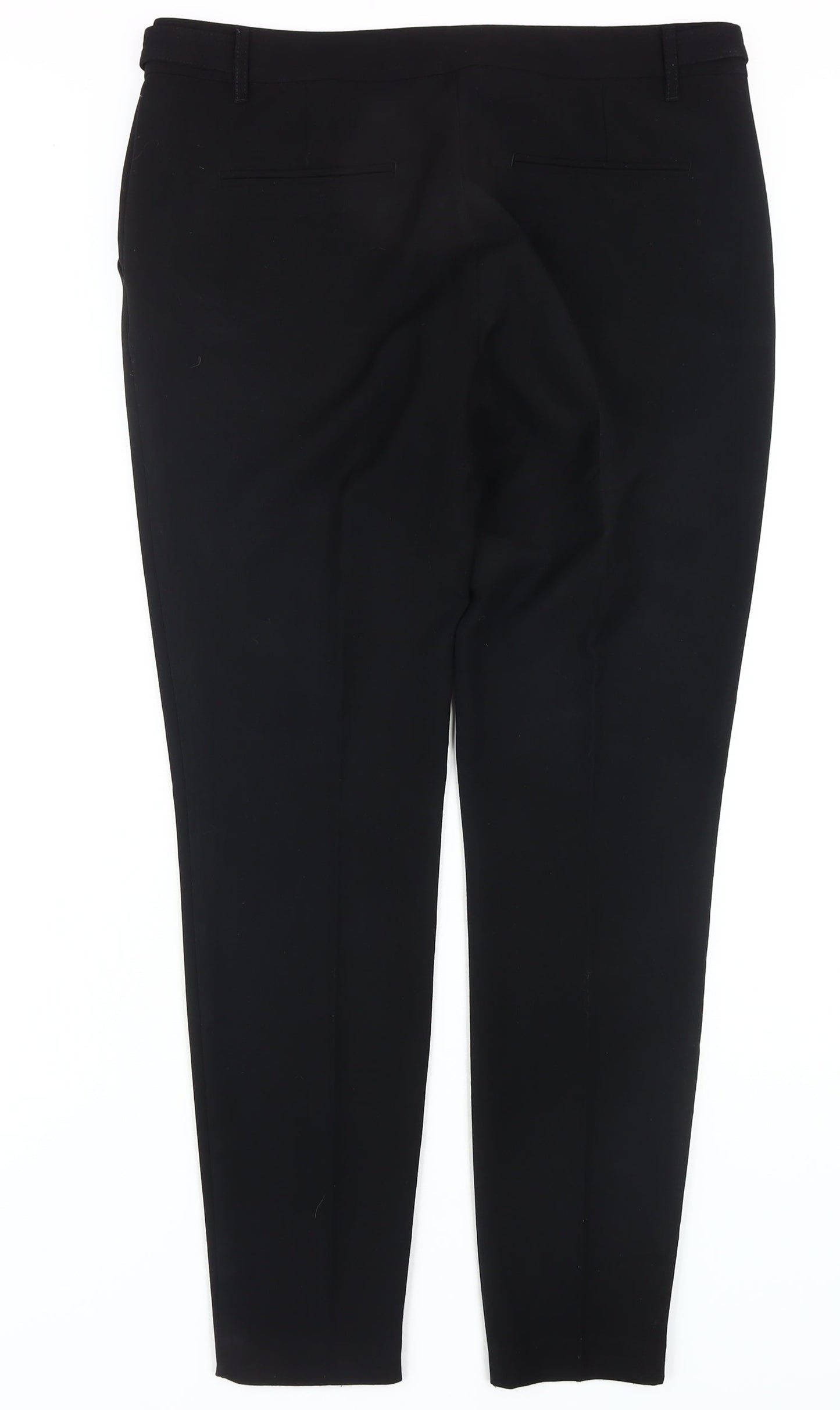 Womens UK Size 12 NEXT Classic Fit Workwear Business Black Trousers