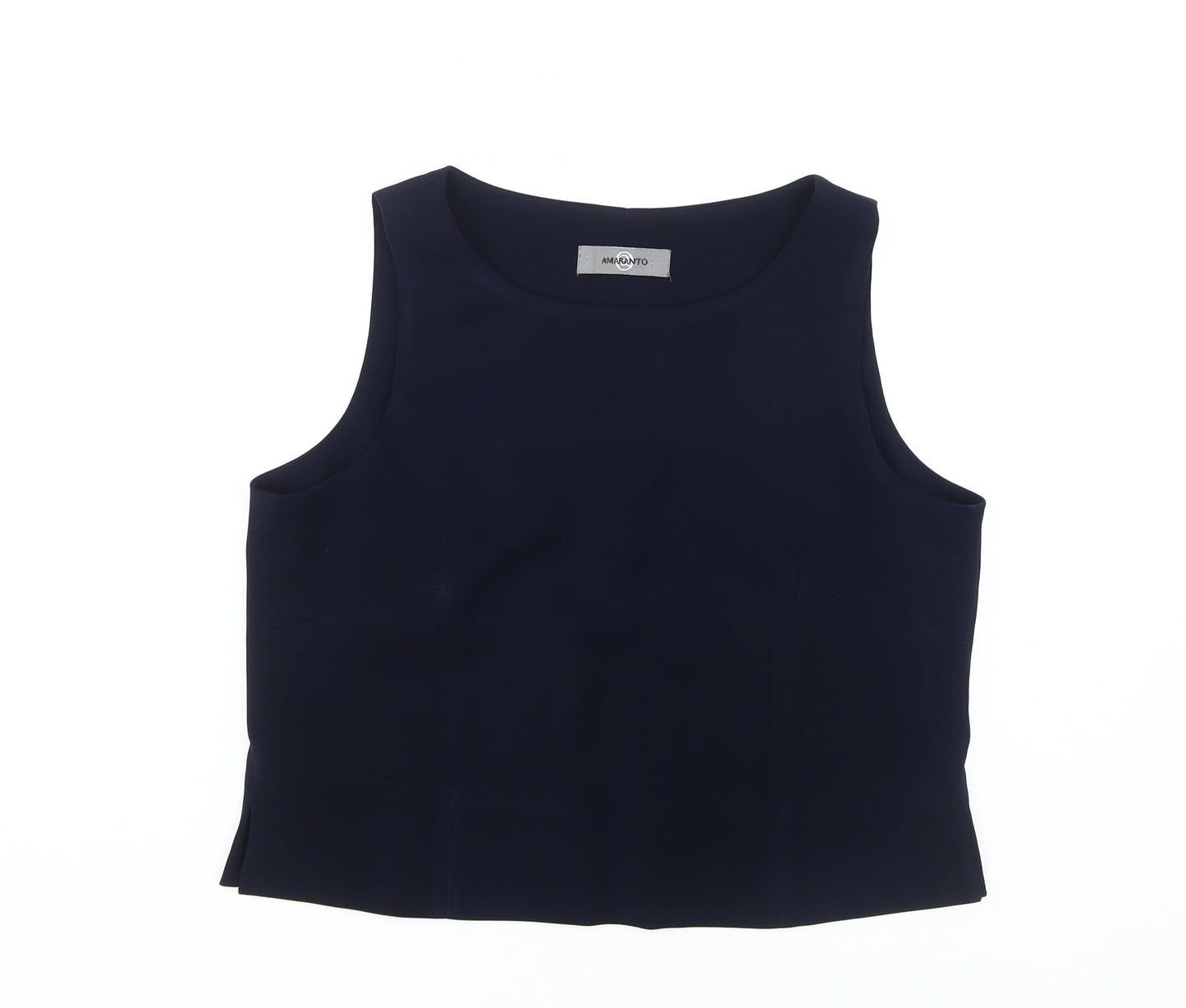 Womens UK Size 14 AMARANTO Blue  Tank