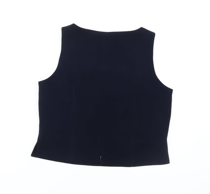 Womens UK Size 14 AMARANTO Blue  Tank