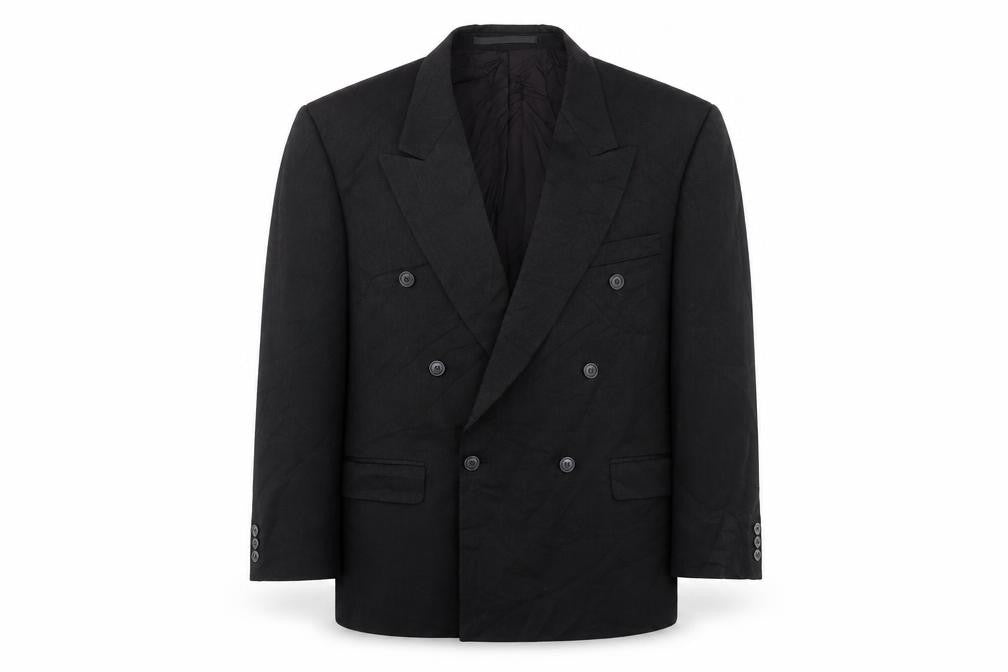 Mens UK Size 42 Burton Regular Black Suit Jacket