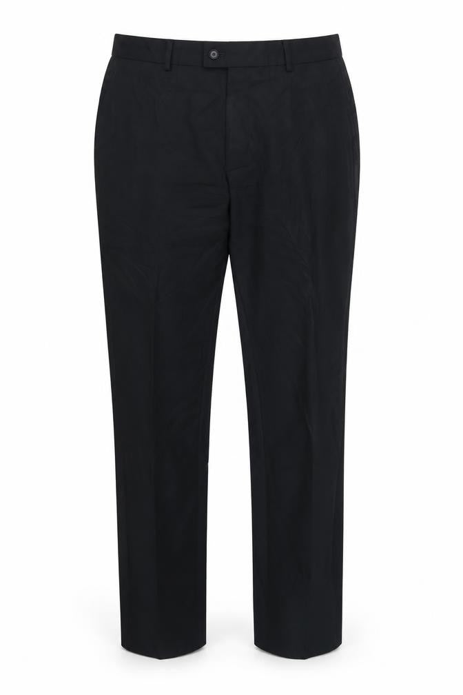 Mens UK Size 34 Charles Tyrwhitt Slim Fit Formal Black Trousers