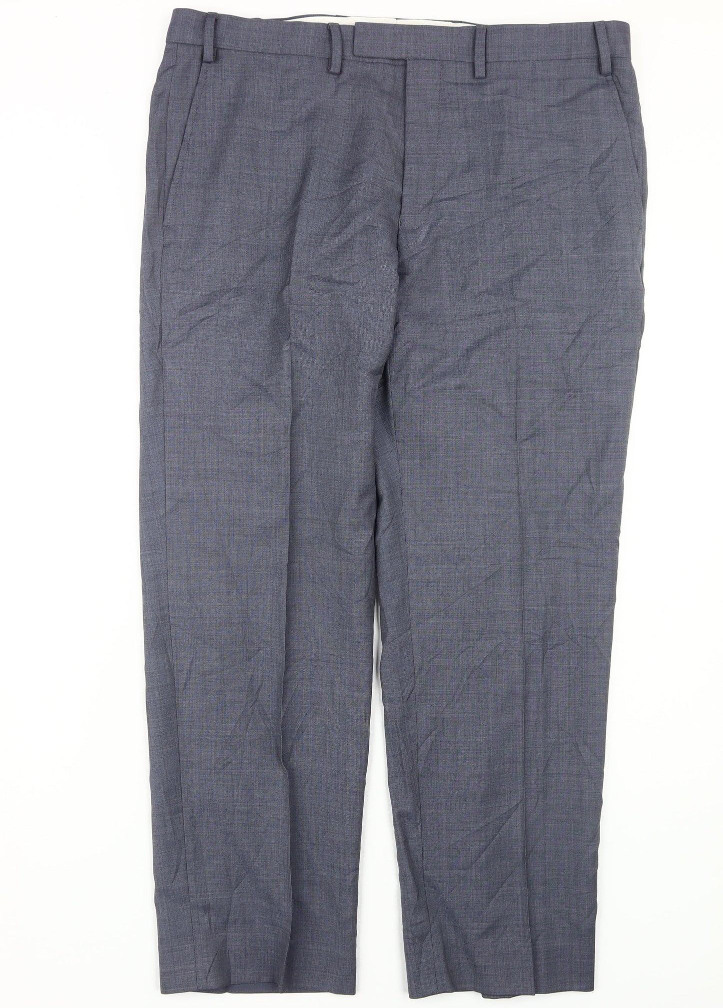 Marks and Spencer Men's Grey Dress Pants 36in
