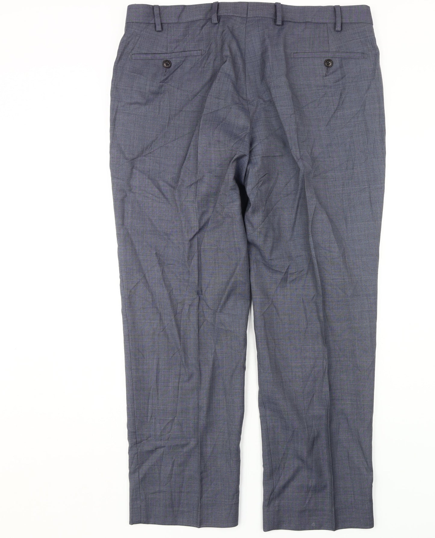 Marks and Spencer Men's Grey Dress Pants 36in