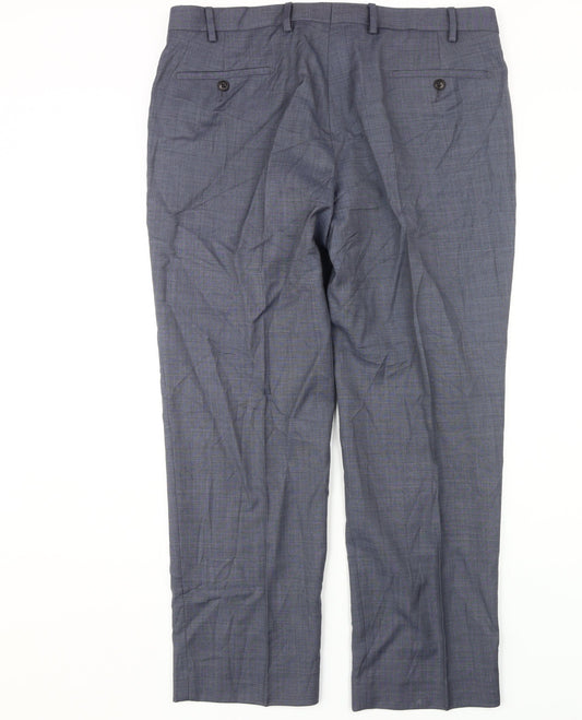 Marks and Spencer Men's Grey Dress Pants 36in