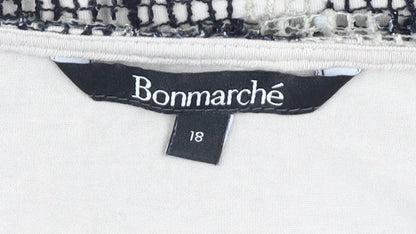 Bonmarché Women's Multicoloured Animal Print Top