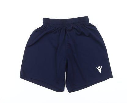 Macron Boys Blue XS Athletic Shorts