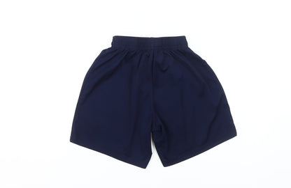 Macron Boys Blue XS Athletic Shorts