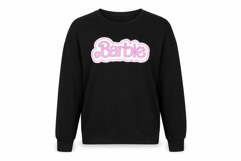 Front view of Barbie Splash Teens Multicoloured Star Sweatshirt Size Small