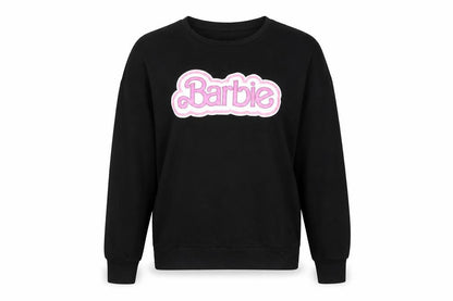 Front view of Barbie Splash Teens Multicoloured Star Sweatshirt Size Small