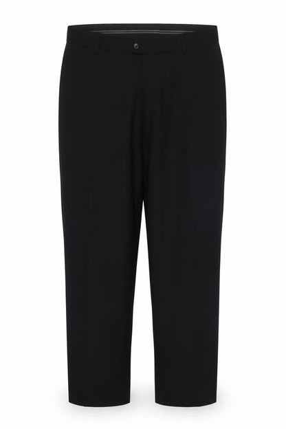 Mens UK Size 44 Skopes Classic Fit Dress Pants Black Trousers