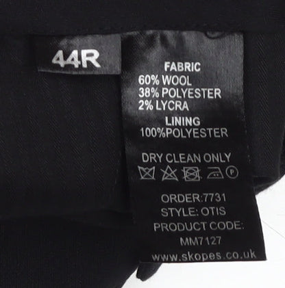 Skopes Men's Classic Fit Black Dress Pants Size 44