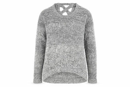 Womens UK Size 12 Dorothy Perkins Grey Pullover Jumper