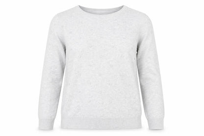 Womens UK Size 14 Maine Grey Pullover Jumper