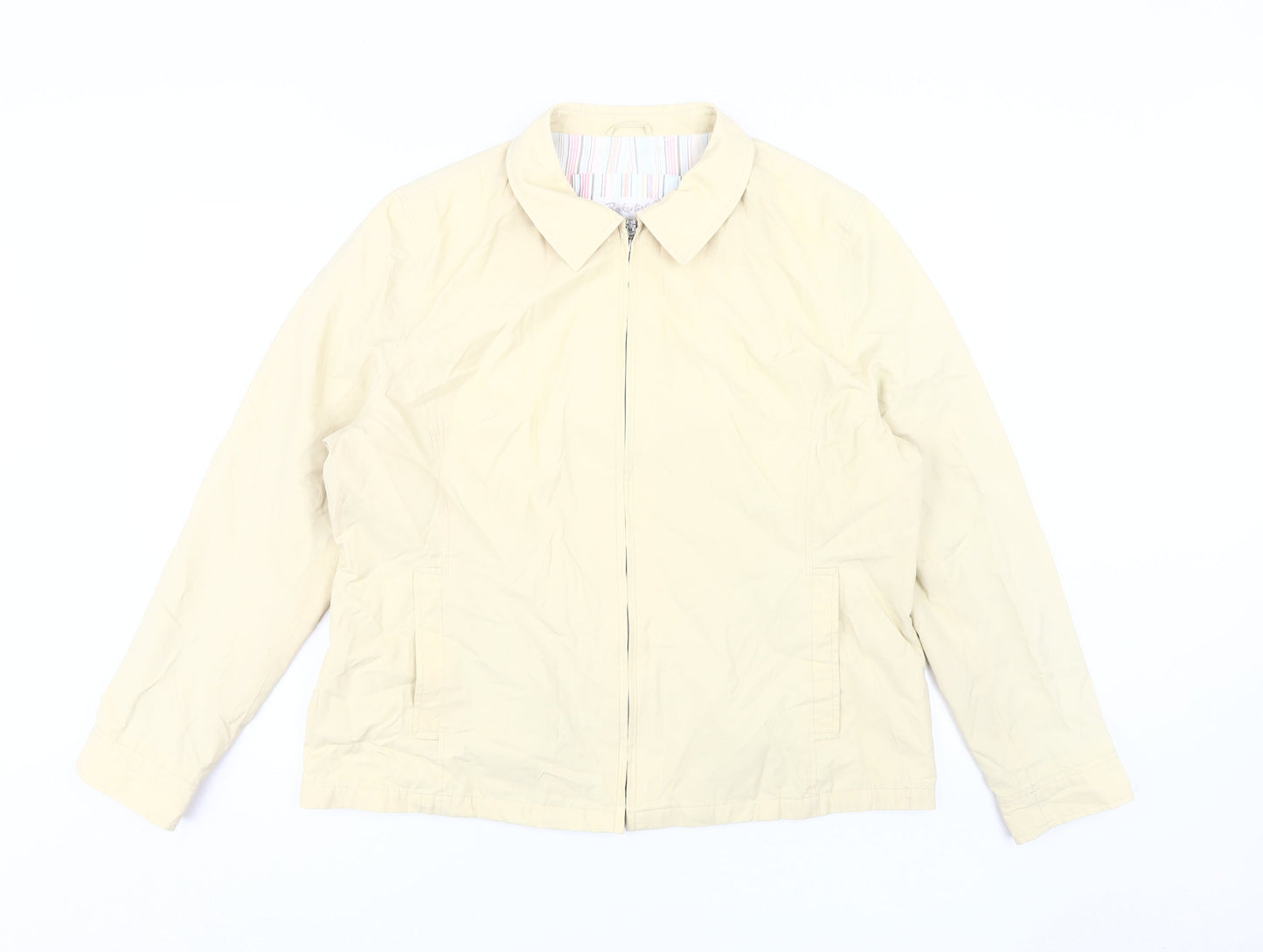 Womens UK Size 18 Berketex Beige Basic Jacket