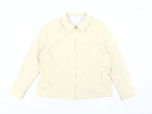 Womens UK Size 18 Berketex Beige Basic Jacket