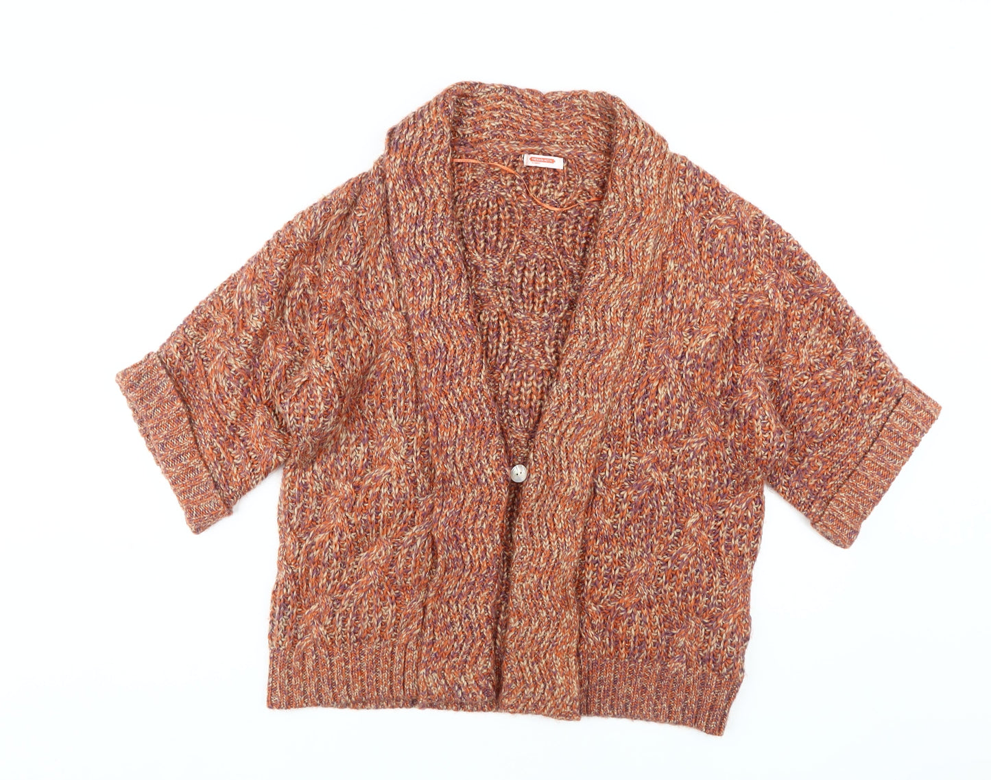 Womens UK Size M Thermolactyl by Damart Multicoloured Cardigan Jumper