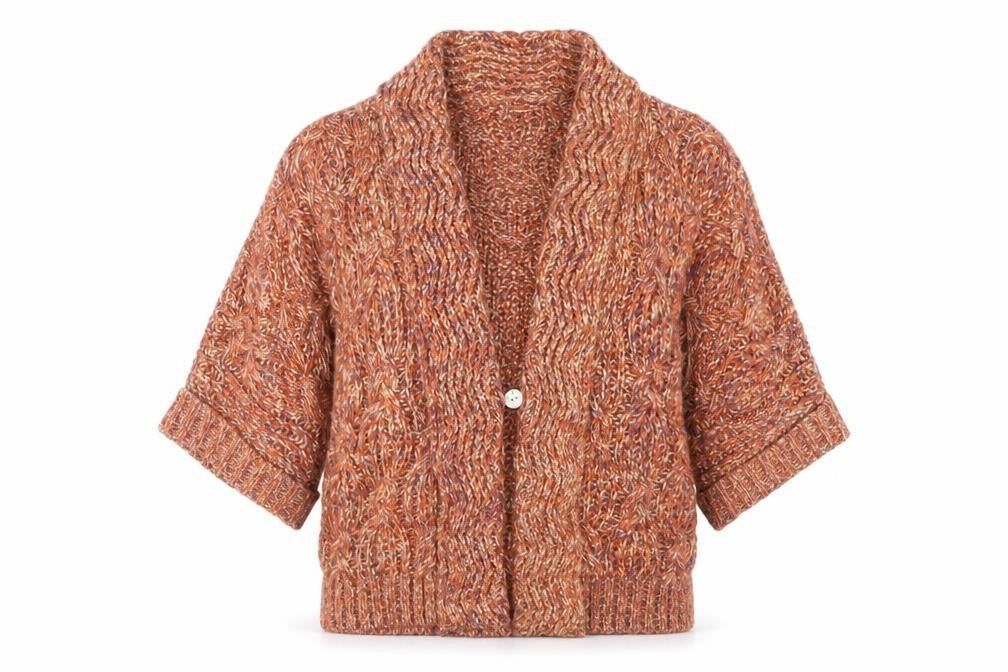 Womens UK Size M Thermolactyl by Damart Multicoloured Cardigan Jumper