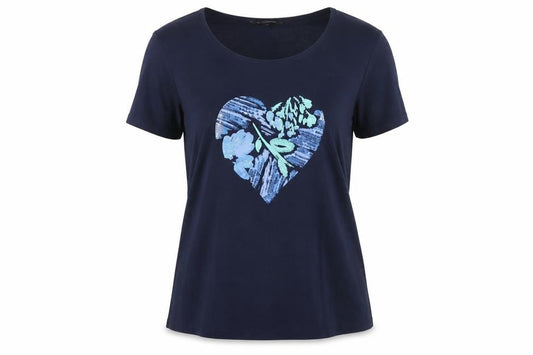 Womens UK Size 12 Bonmarché Blue  T-Shirt