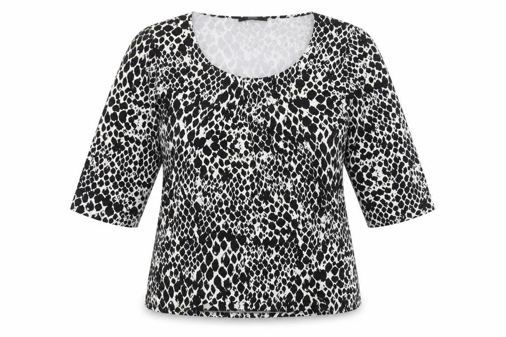 Womens UK Size 14 Marks and Spencer Black Basic T-Shirt