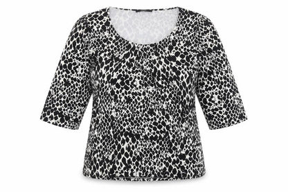 Womens UK Size 14 Marks and Spencer Black Basic T-Shirt
