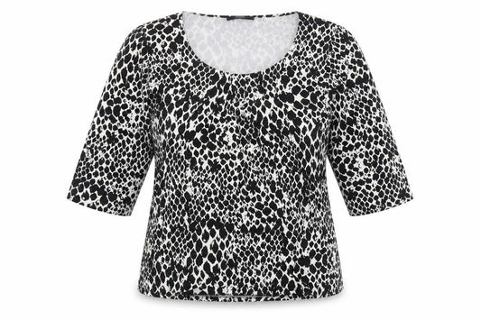 Womens UK Size 14 Marks and Spencer Black Basic T-Shirt
